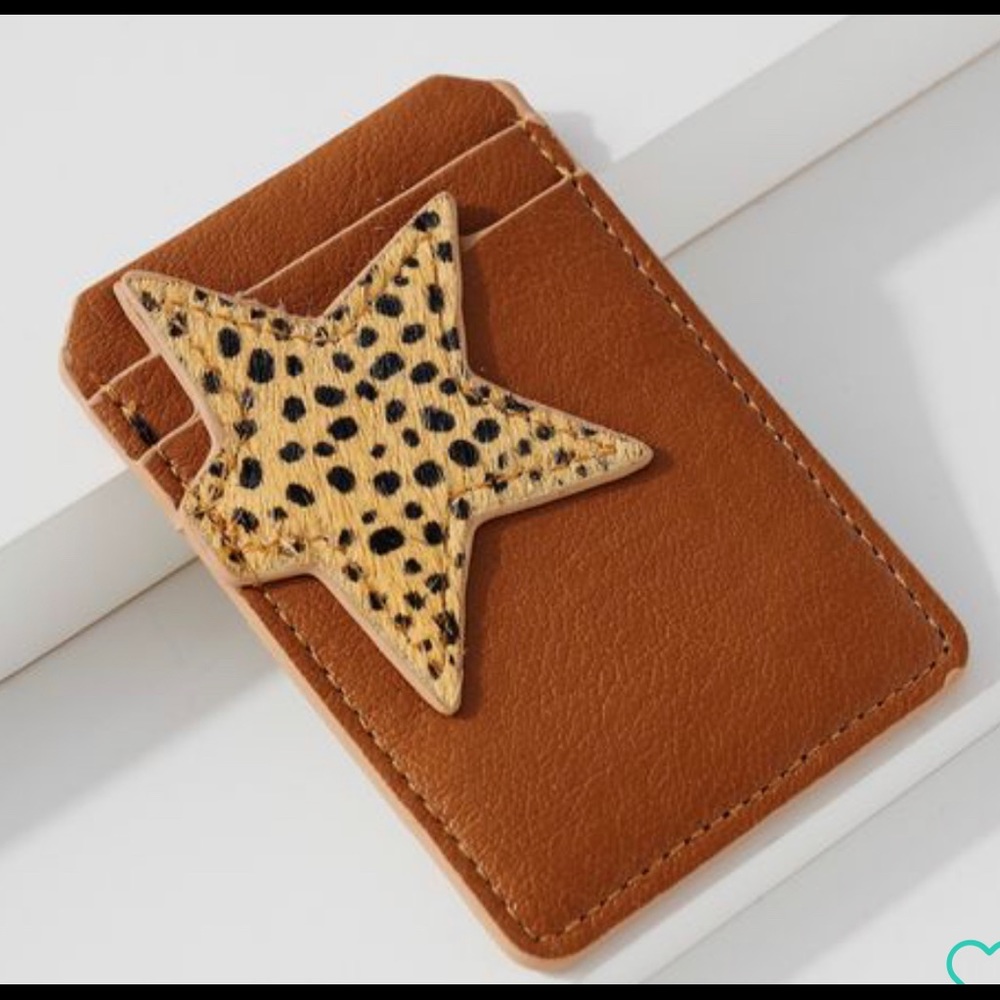 Cell phone ID case with adhesive back